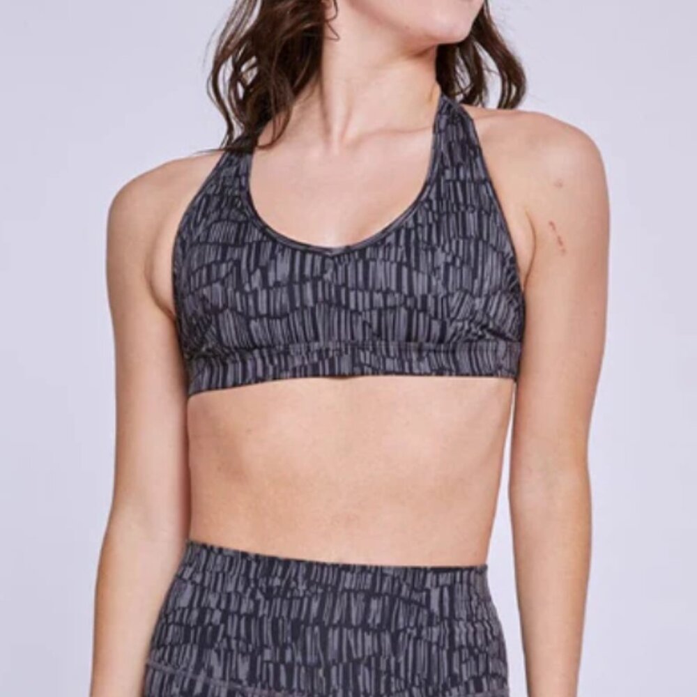 Jo+Jax Tri Top – Black Rain – Youth X-Large – Like New